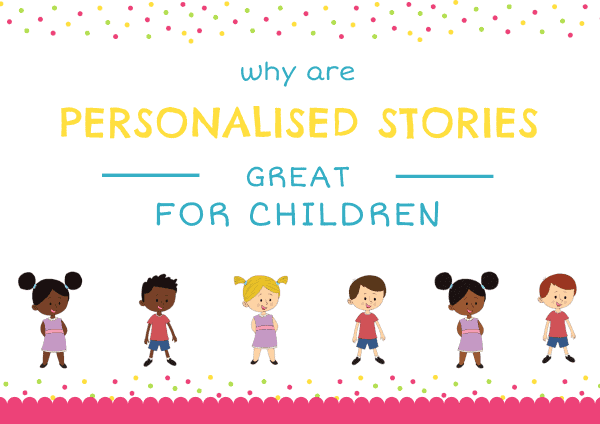 Characterful personalise story books - Why are personalised stories great for children image